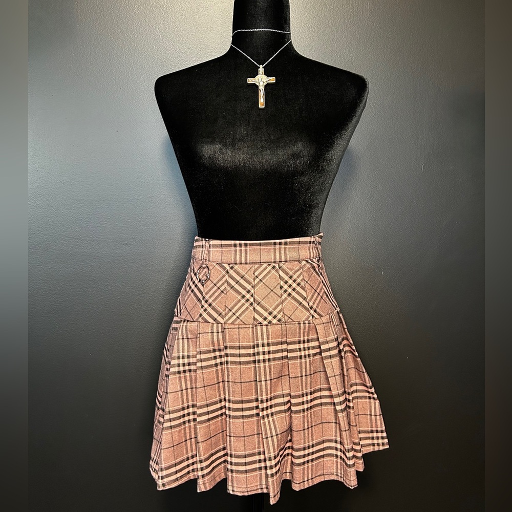 🔥 Disturbia Plaid Mini Skirt – Size US 2 – Punk Meets Cute 🔥